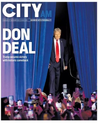 Präsident Donald Trump gewinnt Wahl 2024 City AM Zeitung 7. November