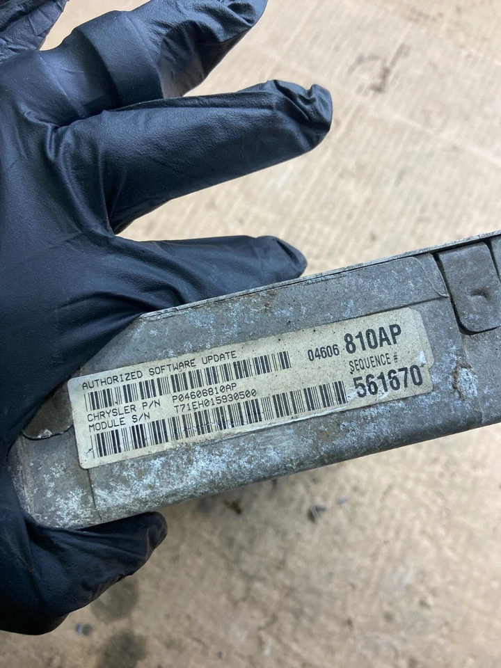 Chrysler 300M Intrepid Concorde 1999 3,5 L control del motor ECU O5337 DG Foto 4 de 4