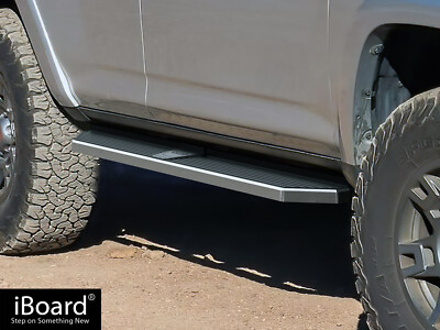 APS Premium 6'' Flat Polished Side Steps Fit 14-24 Toyota 4Runner SR5 Trail