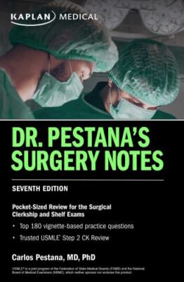 Dr. Pestana's Surgery Notes, Seventh Edition: Pocket-Sized Review Paperback NEW