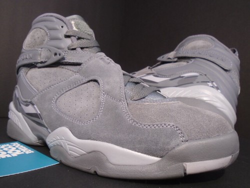 NIKE AIR JORDAN VIII 8 RETRO COOL GREY 