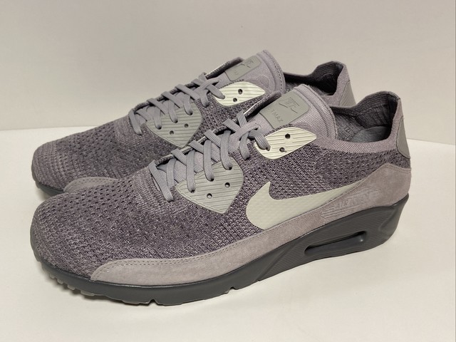 air max 90 flyknit grey