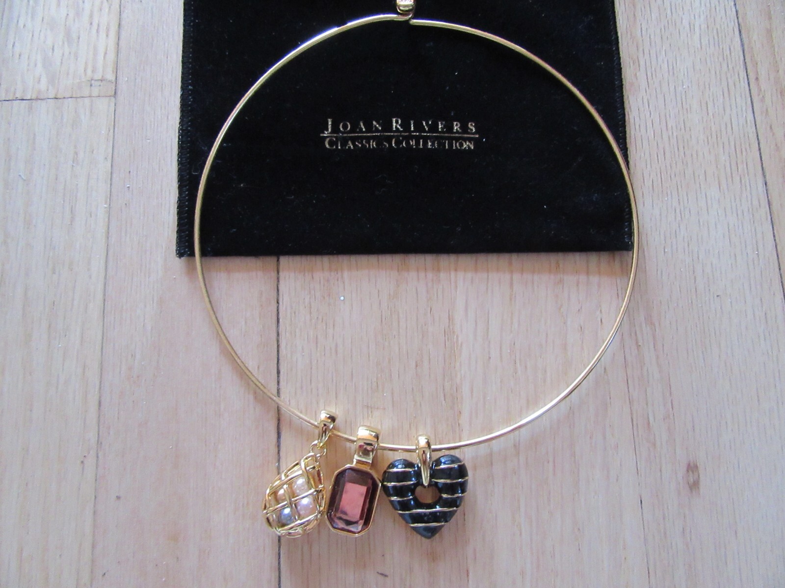 24D/JOAN RIVERS SIGNED INTERCHANGABLE NECKLACE/CH… - image 5