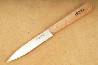 Opinel N°113 Universalmesser Küchenmesser Tomatenmesser Wellenschliff Neu O95