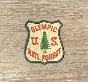 Large Embroidered Patch – Olympic National Park, Washington (WA)