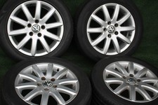 Orig. VW Golf 5 6 Touran Alufelgen 1K0601025F Sommerräder 205/55 R16 91V -5mm4,6