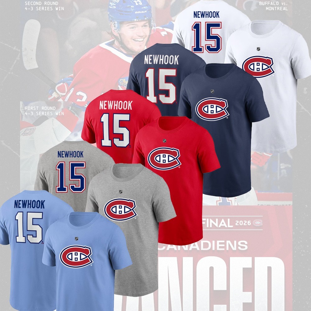 🔥 Alex Newhook #15 Montreal Canadiens 2026 Player Name & Number Gift For Fans