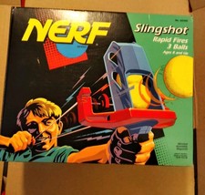 Vintage NERF Slingshot 60350 With Box Kenner ...