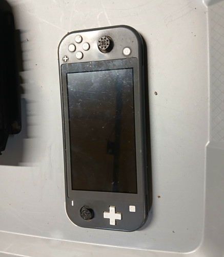 Nintendo Switch Lite Gray Handheld Console 32GB 720p Wi‑Fi USB‑C