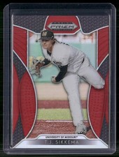 2019 Panini Prizm Draft Picks #67 T.J. Sikkema Red