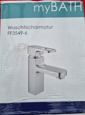 my BATH E Einhebel-Waschbeckenarmatur Chrom