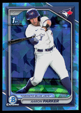 Aaron Parker - 1st Bowman 2024 Draft Sapphire #BDC-160 - Toronto Blue Jays