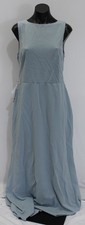 Azazie Women's Sabella Mermaid Floor-Length Dress EH6 Powder Blue Size 14 NWT