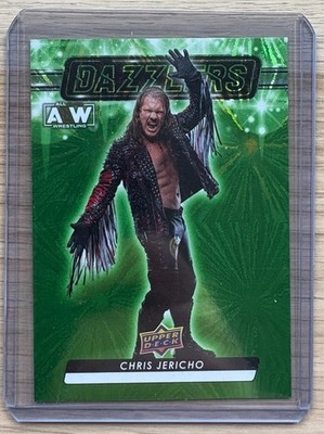 AEW Upper Deck Flagship 2024 - DAZZLERS GREEN - CHRIS JERICHO - #DZ-9