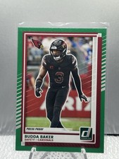2025 Panini Donruss - Budda Baker #23 Verde Prova di Stampa