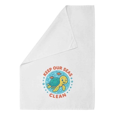 Geschirrtuch/Geschirrtuch 'Keep Our Sea Clean' aus Baumwolle (TW054579)