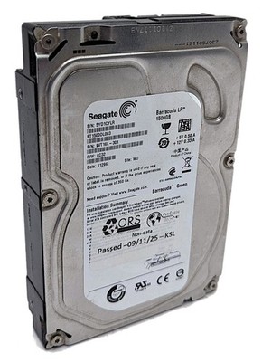 Seagate Barracuda Green 1.5TB SATA III 5900RPM 3.5'' Hard Drive ST1500DL003 HDD
