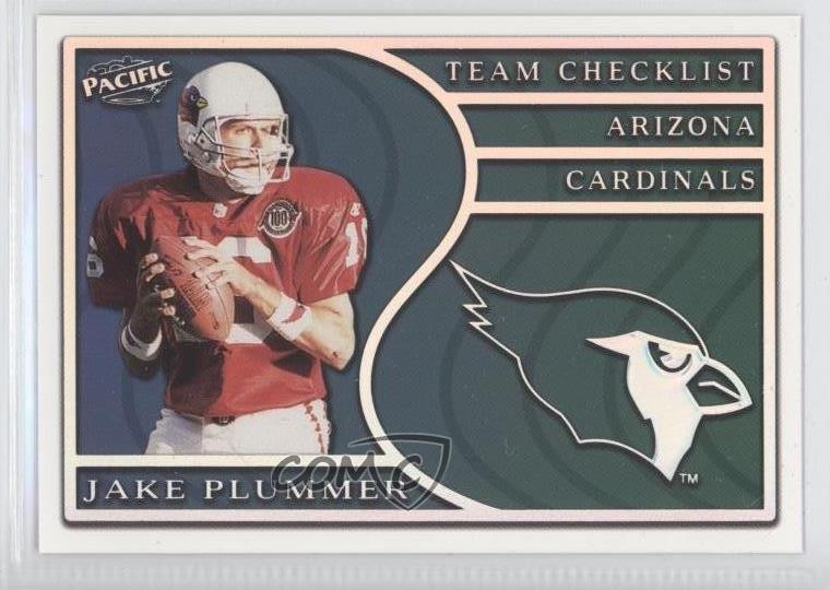 1999 Pacific Team Checklists Jake Plummer #1 0a1
