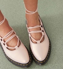 Women’s Elphie Dr Marten Ballet Flats Blush Pink NWT