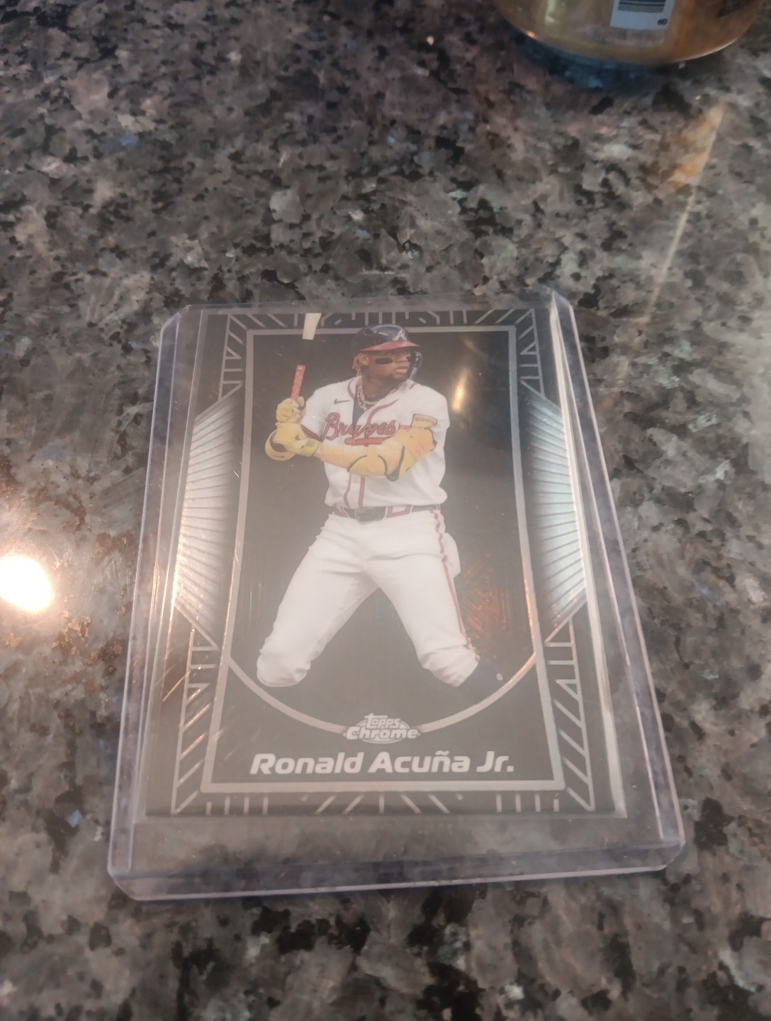 2025 Topps Chrome Shadow Etch SSP! Ronald Acuna Jr. #SE-3 - Braves CASE HIT