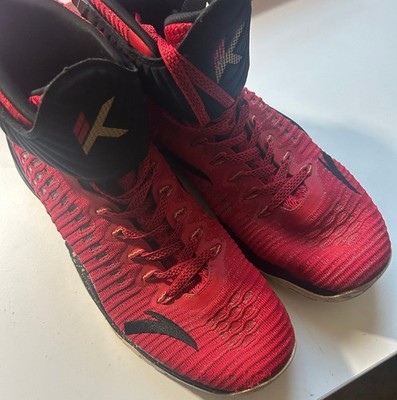 ANTA KT3 Men s Basketball Shoes   Red and Gold Mid-Top   Great Condition size 11