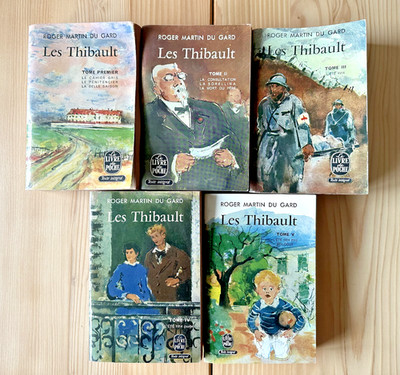 Roger Martin du Gard * Les Thibault * 5 Bde. Komplett * Taschenbuch 1962
