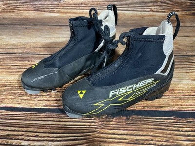 FISCHER XC Ultimate Sprint Cross Country Ski Boots Size EU35 US3.5 NNN 1547