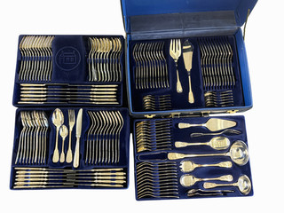 Exklusives Besteck Set Solingen 100 Versilbert 18 / 10 106 Teile unbenutzt
