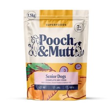 Complete Senior Dry Dog Food Grain Free Chicken & Superfood Blend 1.5kg 5.73 per kilo