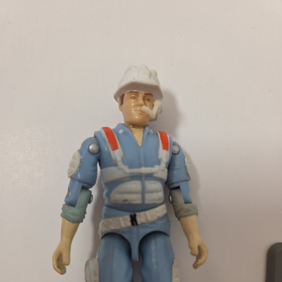 vintage GI JOE HASBRO 1987 - HARD TOP - DEFIANT pilot - damaged