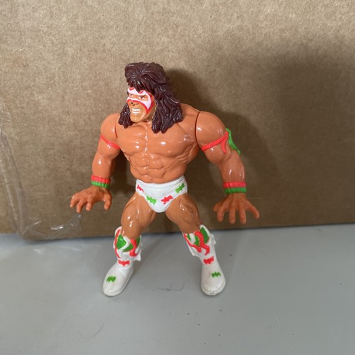 WWF Hasbro The Ultimate Warrior Action Figure 1991...