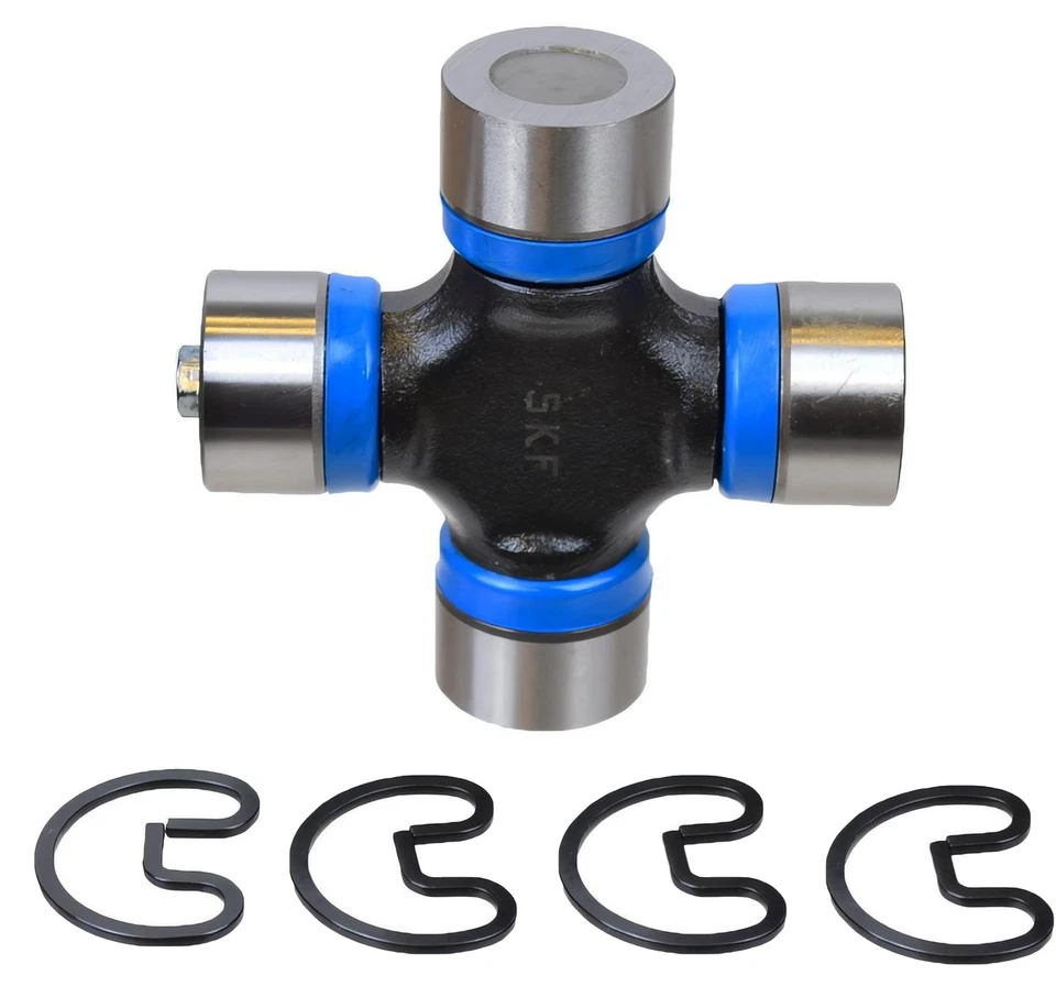 4 Heavy Duty Driveshaft Universal Joint Kits SKF Brute Force Greasable - Image 2 of 3