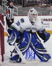 Andrew RAYCROFT Signed 8x10 Photo! Vancouver Canucks Goalie! Legend! W/coa