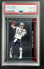 TOM BRADY PSA 10 2007 TOPPS FINEST FOOTBALL #8 GEM MINT PATRIOTS 1344