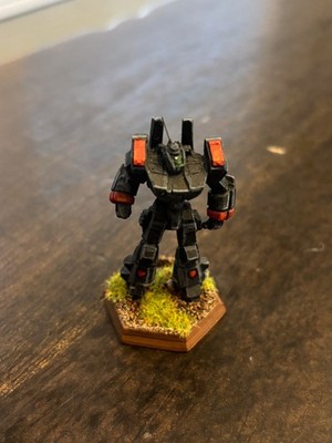 Battletech Painted Metal Miniature ''Crusader'' Wolf's Dragoons Based