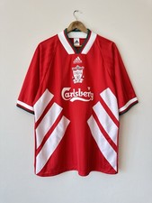 Vintage Liverpool 1993-1995 Home Soccer Jersey Football Shirt Kit Size Men’s XL