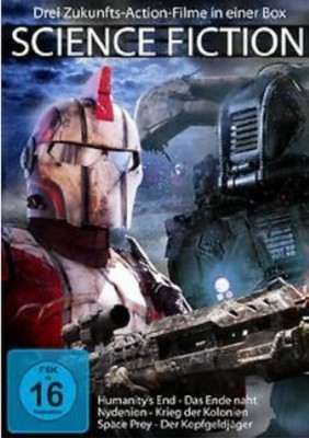 Science Fiction DVD NEU 3 Sci-Fi Filme Humanity's End - Nydenion - Space Prey