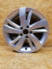 1x Alufelge 15 Zoll 5.5" 5x100 40ET 2G0601025N VW Polo Rim Wheel