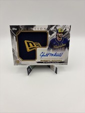 2023 Topps Inception Garrett Mitchell Auto Jumbo Logo Hat Patch RC /5 Rookie