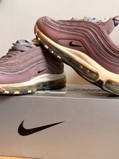 Nike Air Max 97 Herren Sneaker EU 39 Lila/Beige/Schwarz Low Top Schnürung