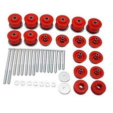 Super Duty Red Body Mount Bushing Kit for 2008-2016 Ford F250 KF04060BK-RED