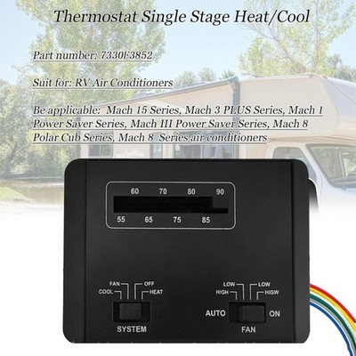 Easy Installation Thermostat Fit for Heat Cool Systems Efficient Climate Control
