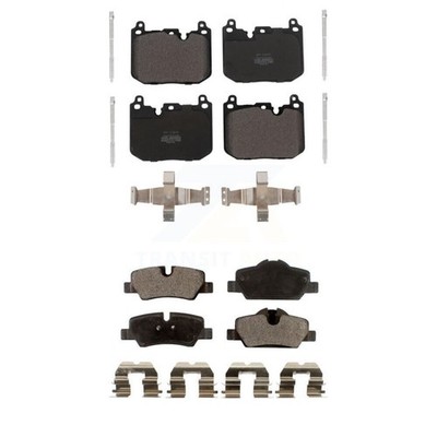 Positive Plus KPF-100653 Brake Pad Sets 4-Wheel Set Front & Rear for Mini Cooper