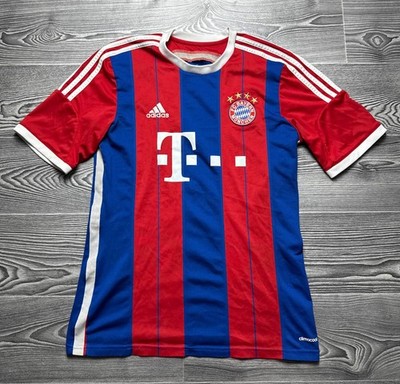 BAYERN MÜNCHEN 2014 2015 HOME FOOTBALL SHIRT SOCCER JERSEY ADIDAS F48499 sz M