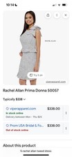 Rachel Allan Authentic Dress Size 0