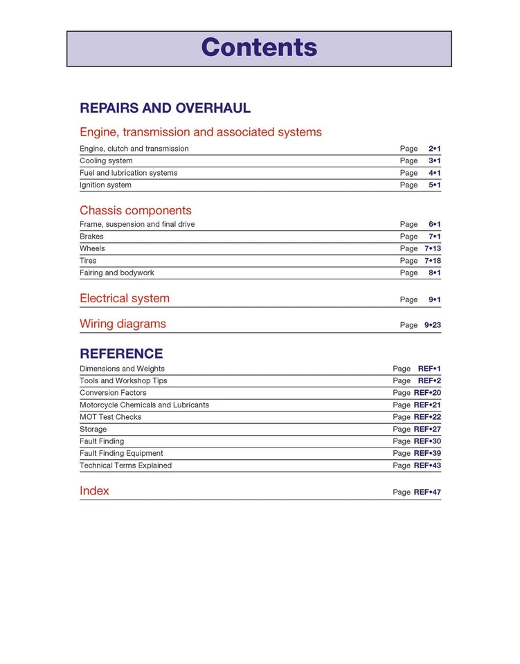 Honda CBR900RR FireBlade (1992-1999) Haynes Repair Manual - Image 4 of 4