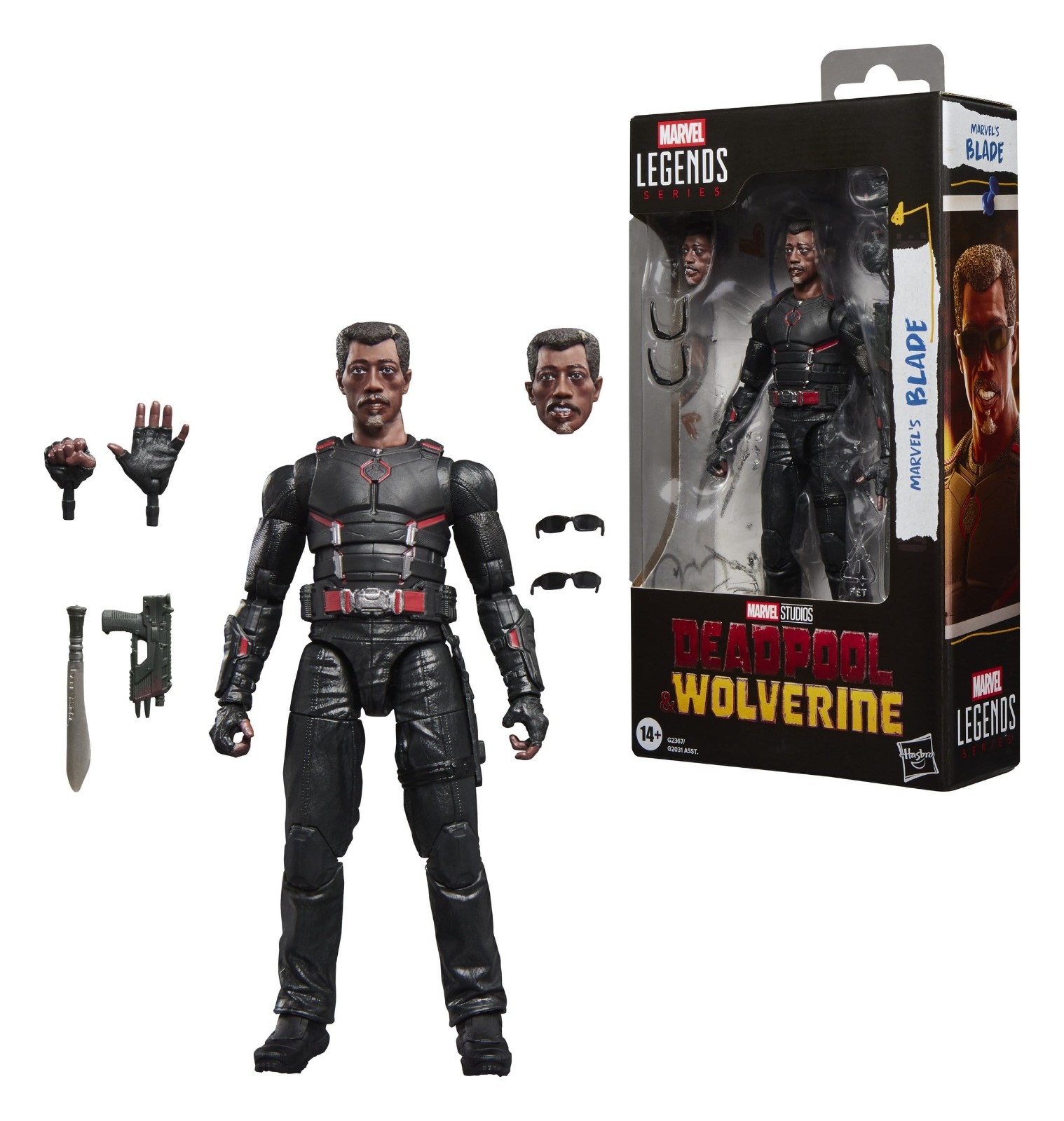 Funko Figura Marvel's Blade Deadpool & Wolverine Marvel Legends Series 15Cm - Imagen 4