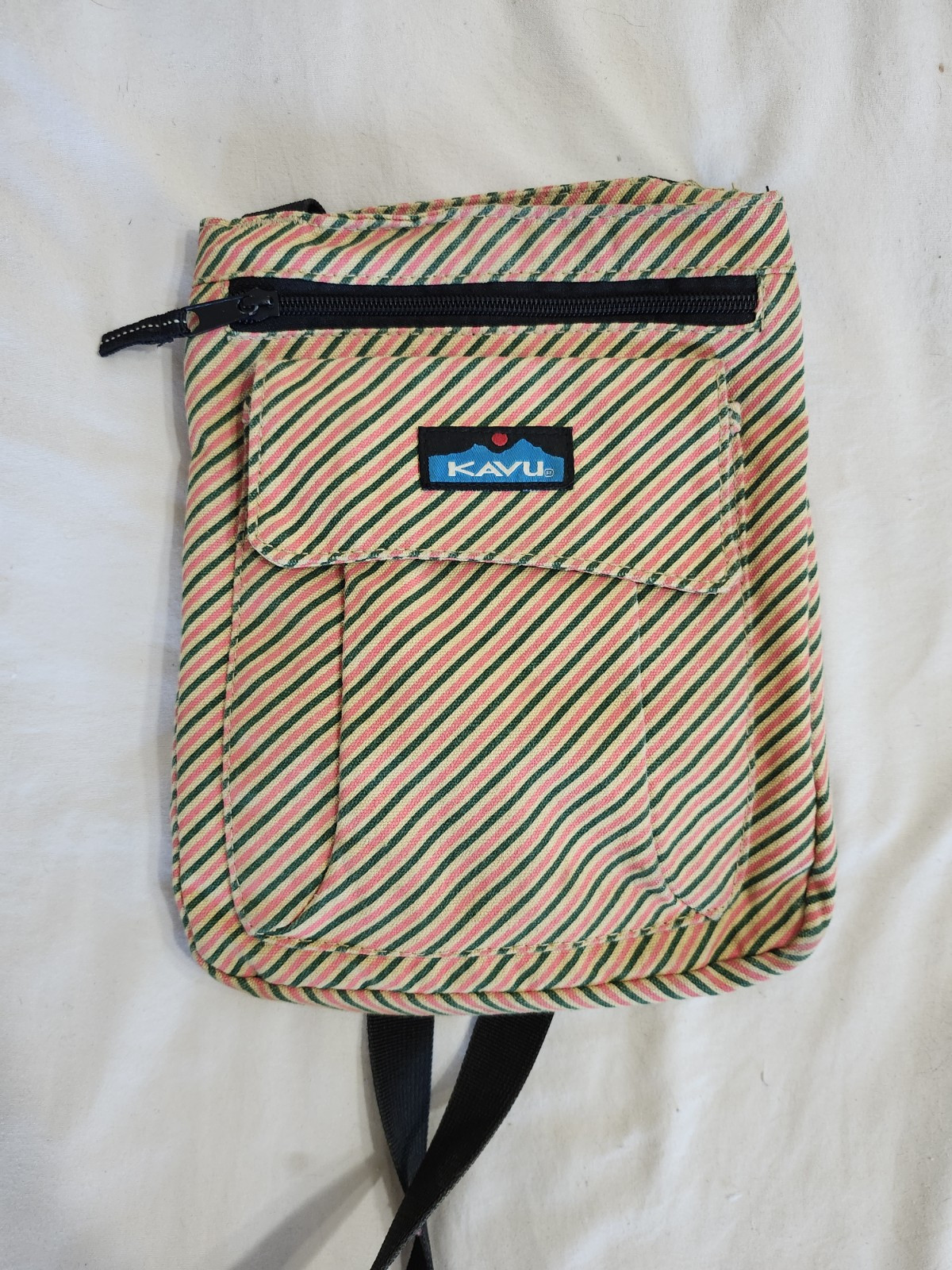 KAVU KEEPER BAG Crossbody Sling Bag Canvas Purse/Wallet image 2