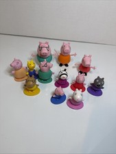 Peppa Pig  Friends Figure Set Lot ABD 12 Total Loose No Box