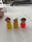 Fisher-Price Little People Girls Mom Teacher 1970s Vintage RARE Free Shipping